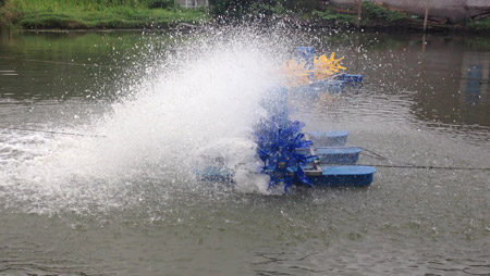 Quod determinat extensionem piscinae aeratorum