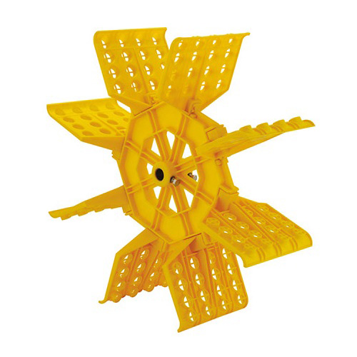 Split Impeller Of Waterwheel Type Aerator